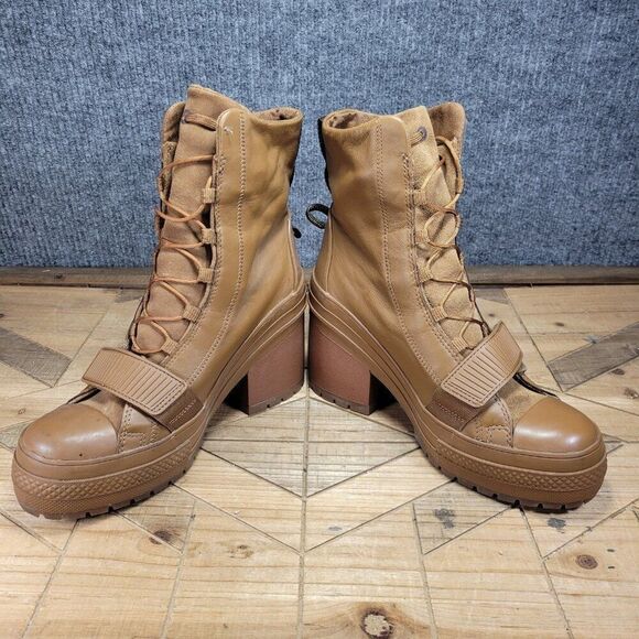 Converse‎ Chuck Taylor GR82 High Women's Platform Boots Brown 570529C Size 8.5 - Picture 4 of 9